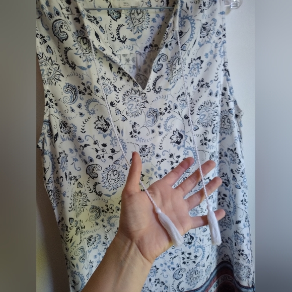 💚 NWOT paisley dress - Picture 4 of 10